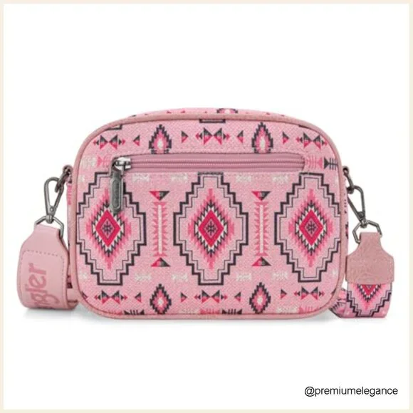 Canvas Crossbody Bag with Adjustable Straps, Multiple Pockets, Clutch Option - Picture 6 of 7